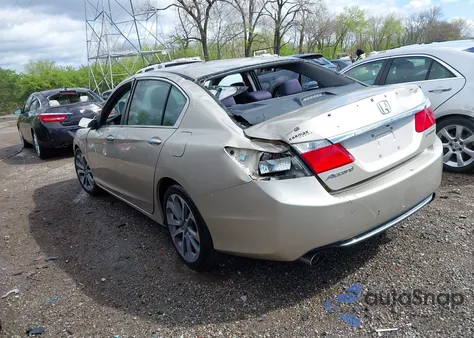 2015 Honda Accord Sport из США, поврежденный, VIN 1HGCR2F50FA073908